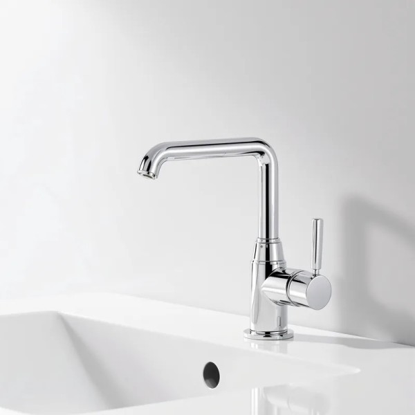 Lavabo Bataryası Krom Tek Kumandalı