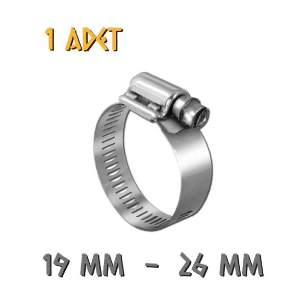 19*26 Erbi Saç Hortum Kelepçe 14 mm