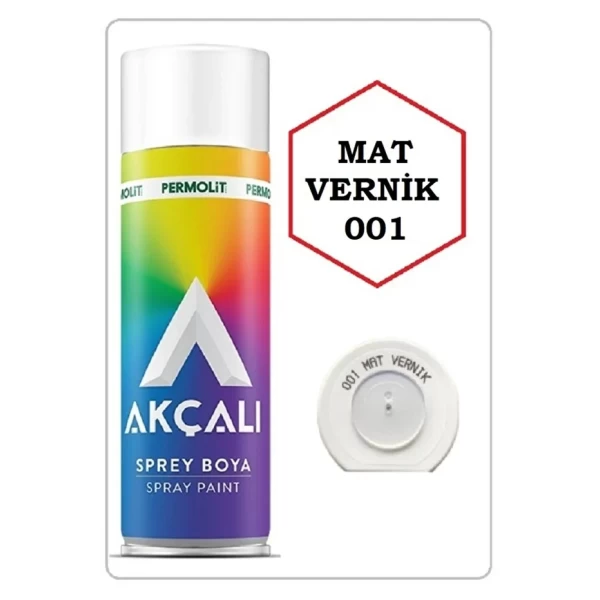 Akçalı Sprey (Sef.vern.) Mat Vernik