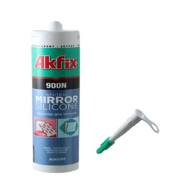 Akfix 900N Nötr Ayna Silikonu 310 ml