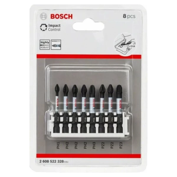 Bosch Impact Vidalama Ucu PH2x50 mm 8'li (2.608.522.330)