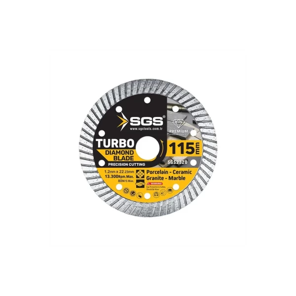 Elmas Testere Turbo Dantelli Hassas Kesim