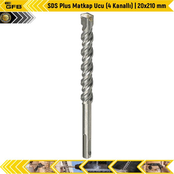 GFB Kobaltlı Altın Seri Matkap Ucu 20,0 mm