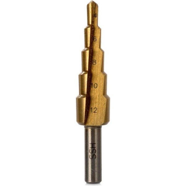 HSS Kademeli Matkap Ucu 4-12 mm