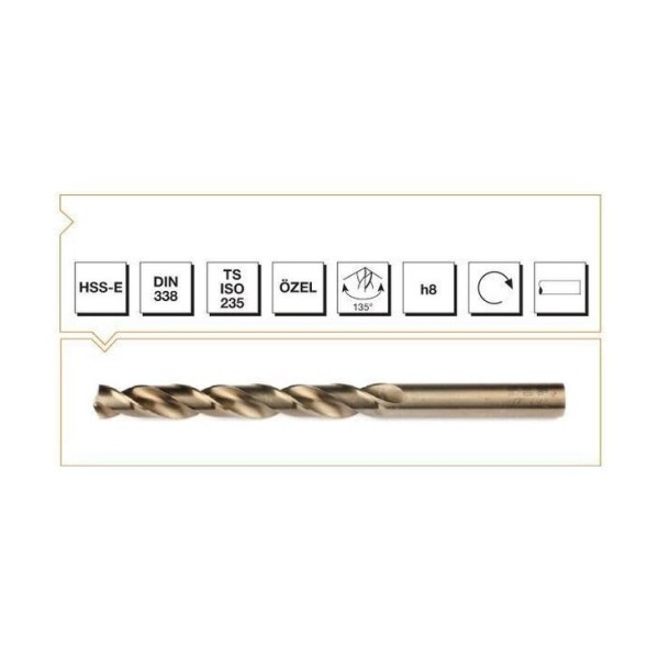 HSS Matkap Ucu 4 mm DIN338