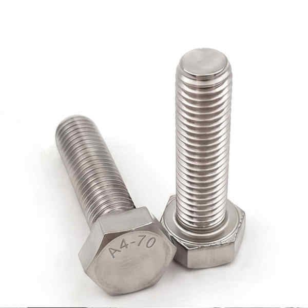 M6*100 Altıköşe Cıvata DIN 933 A2 İnox