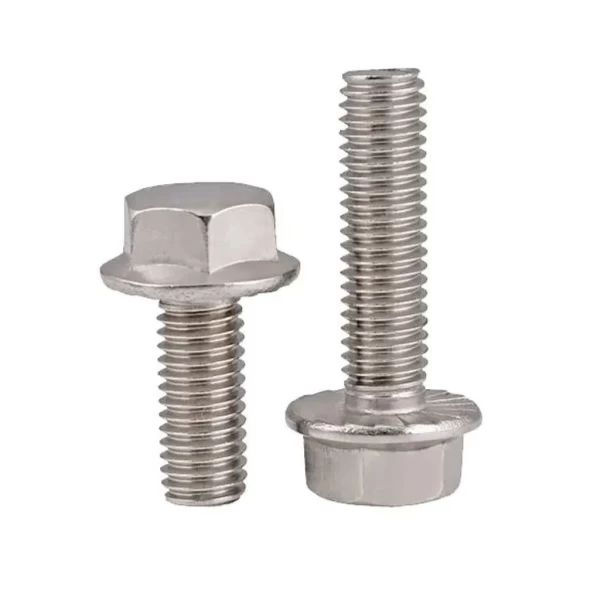 M6*16 Flanşlı Cıvata DIN 6921 8.8 Beyaz