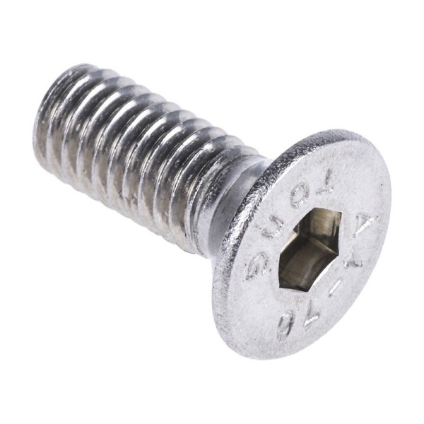 M6*16 HB İnox İmbus Cıvata DIN 7991 A2