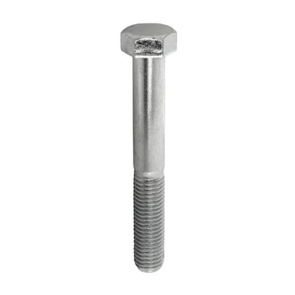 M6*60 Altı Köşe Cıvata DIN 931 8.8 Beyaz