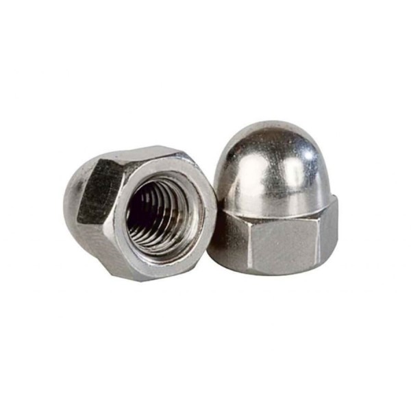 M6 Altıköşe Kör Somun DIN 1587 SS 304