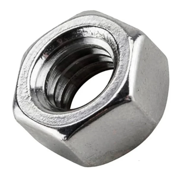 M8 Altıköşe Düz Somun DIN 934 İnox SS 304