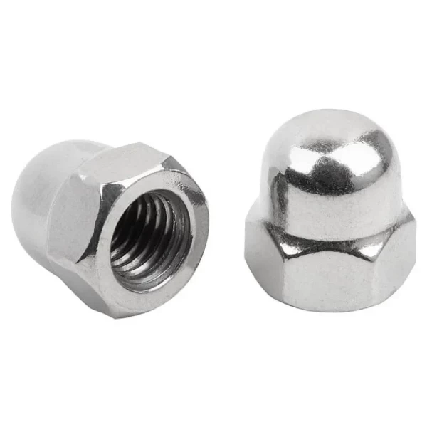 M8 Altıköşe Kör Somun DIN 1587 SS 304
