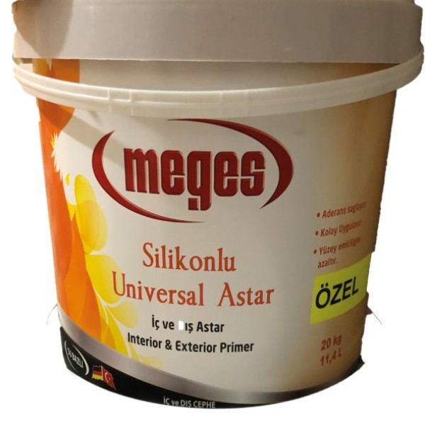 Meges Konfor Silikonlu İç Dış Astar 20 kg