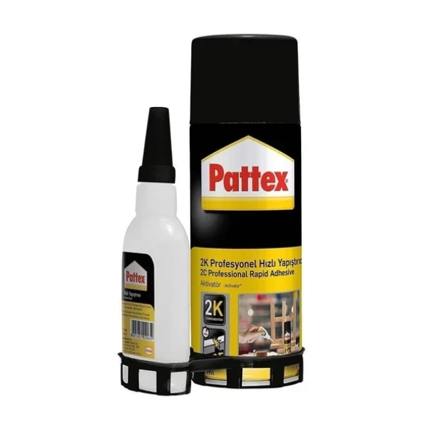 Pattex 2K Profesyonel Hızlı Yapıştırıcı 400+70 ml X24 2717162