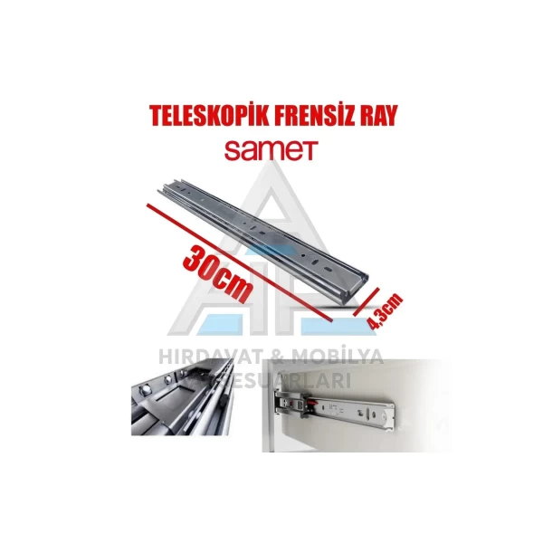 Samet Teleskopik Ray 43*30 cm