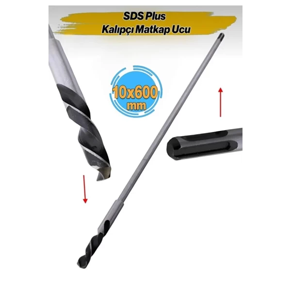 SDS Plus Matkap Ucu Ahşap Kalıpçı 10*600