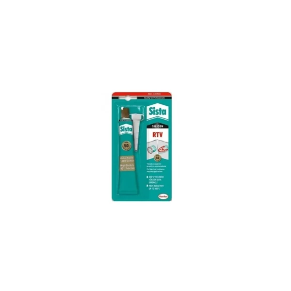 Sista RTV Silikon-Sıvı Conta Kırmızı 310 ML*20