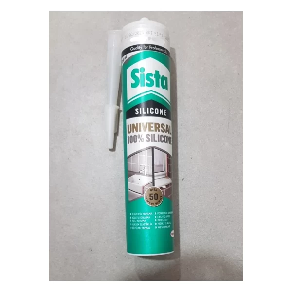 Sista Universal Silikon Kartuş 280 ml Beyaz
