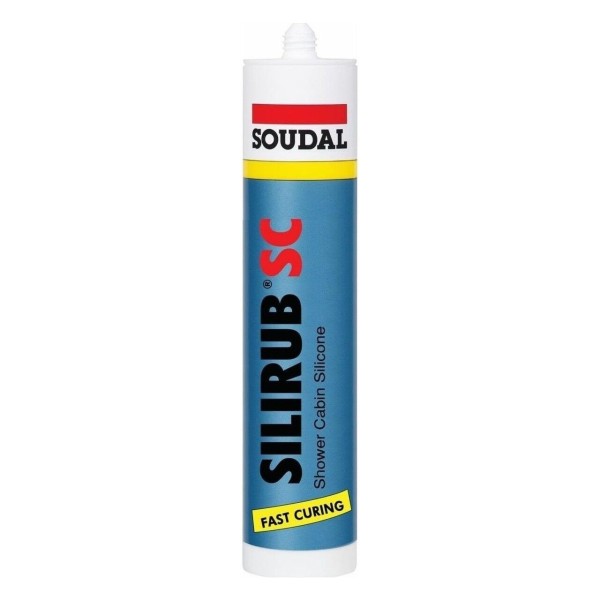 Soudal 280 ml Sılırub SC Duşakabin Silikonu Şeffaf 174240