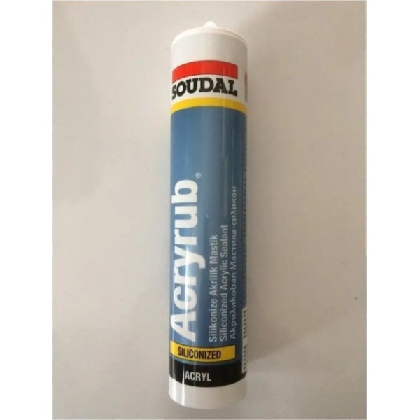 Soudal 500 gr Acryrub Silikonize Mastik Bej 30AD (417565)