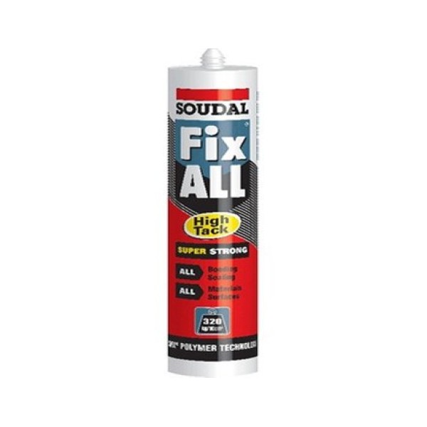 Soudal Fix All High Tack 290 ml Şeffaf 131118***