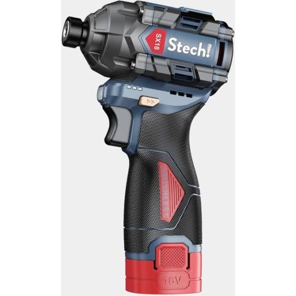 Stechend SX18 Akülü Torklu Vidalama 16V 2*2Ah