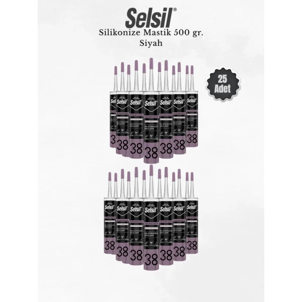 Tekadom Silikonize Mastik 500 gr Kahve (51989)