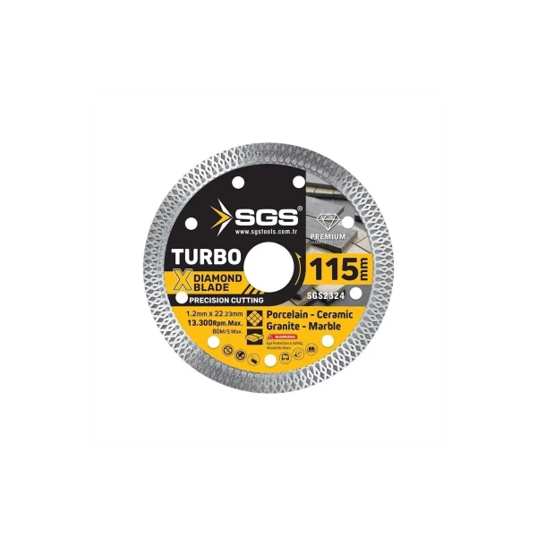 Ugr Elmas Testere 115 Turbo Hassas Kesim